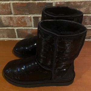 UGG Black Sequin